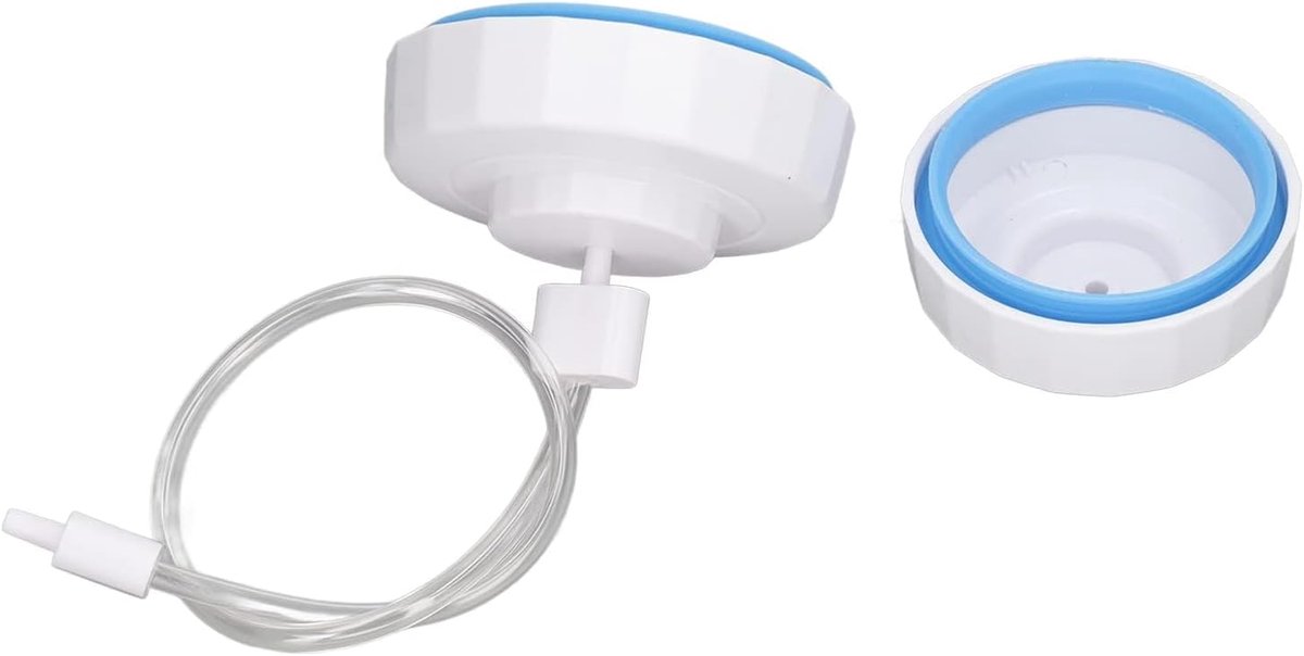 SnelShoppen - Vacuum Sealer Kit voor Mason Jars - Handmatige Voedselopslag met Slang voor Eten - Lichtgewicht en Compact voor Keuken, Camping en Feest