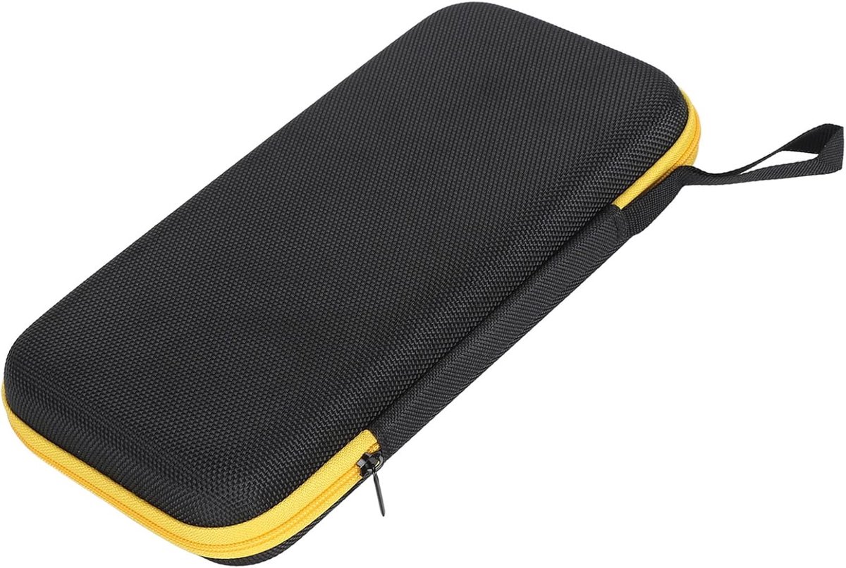 SnelShoppen - Draagtas voor Draagbare Console, Harde EVA Beschermtas met Beschermende Schaal, Mesh Pocket voor Retroid Pocket 3 3 Plus, Anbernic RG505