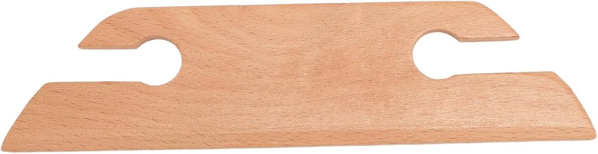 SnelShoppen - Houten Weef Shuttle Trapeziumvormig - Duurzaam Solid Wood - Lichtgewicht & Compact - Ideaal voor Looms, Hobbyisten en Huishoudelijk Gebr