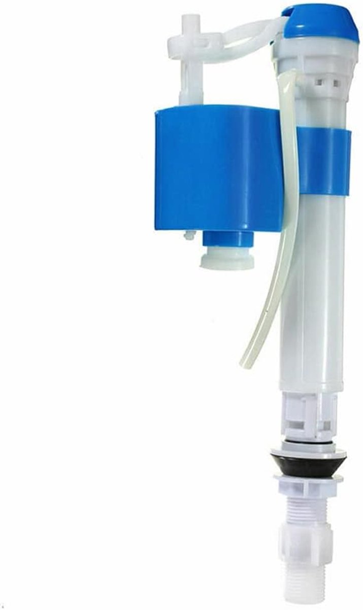 SnelShoppen - Bottom Entry Float Equal Cistern Valve 1/2" voor Toilet - Hoogwaardige Toilet Vlotterklep - Duurzaam ABS Materiaal - Verbeter Verstopte