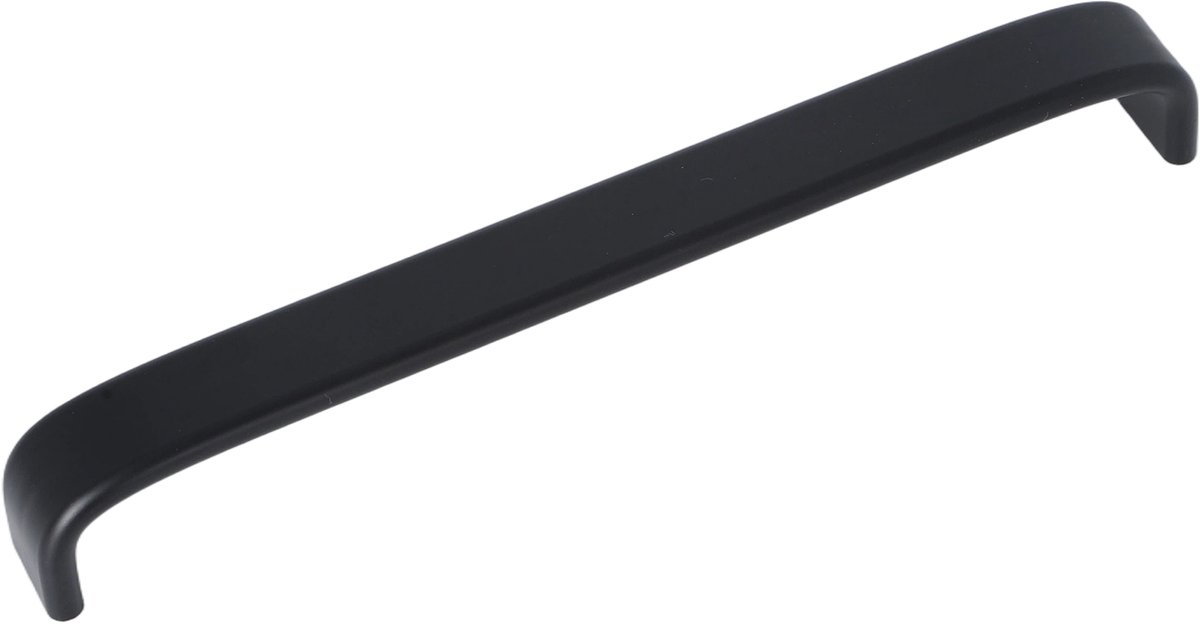 Meubelgreep Rosa mat zwart 198mm - Boorafstand 192mm