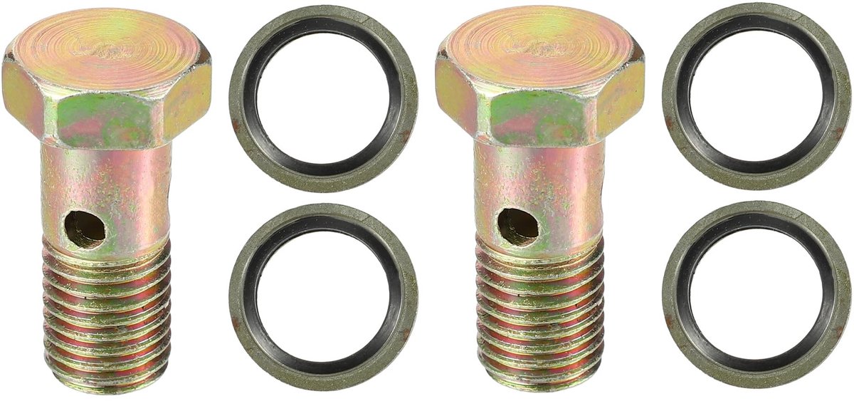 Solidchoice - Set van 6 Universele Holle Schroeven voor Motoren M12 x 1.5