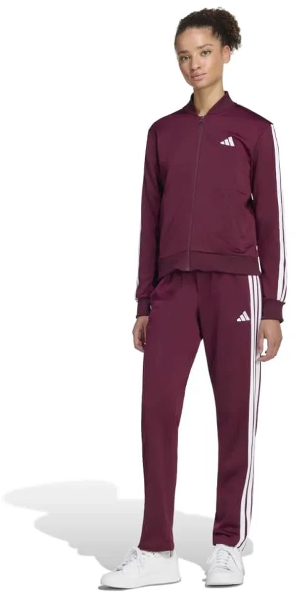 Adidas Dayready Trainingspak Vrouw Maroon