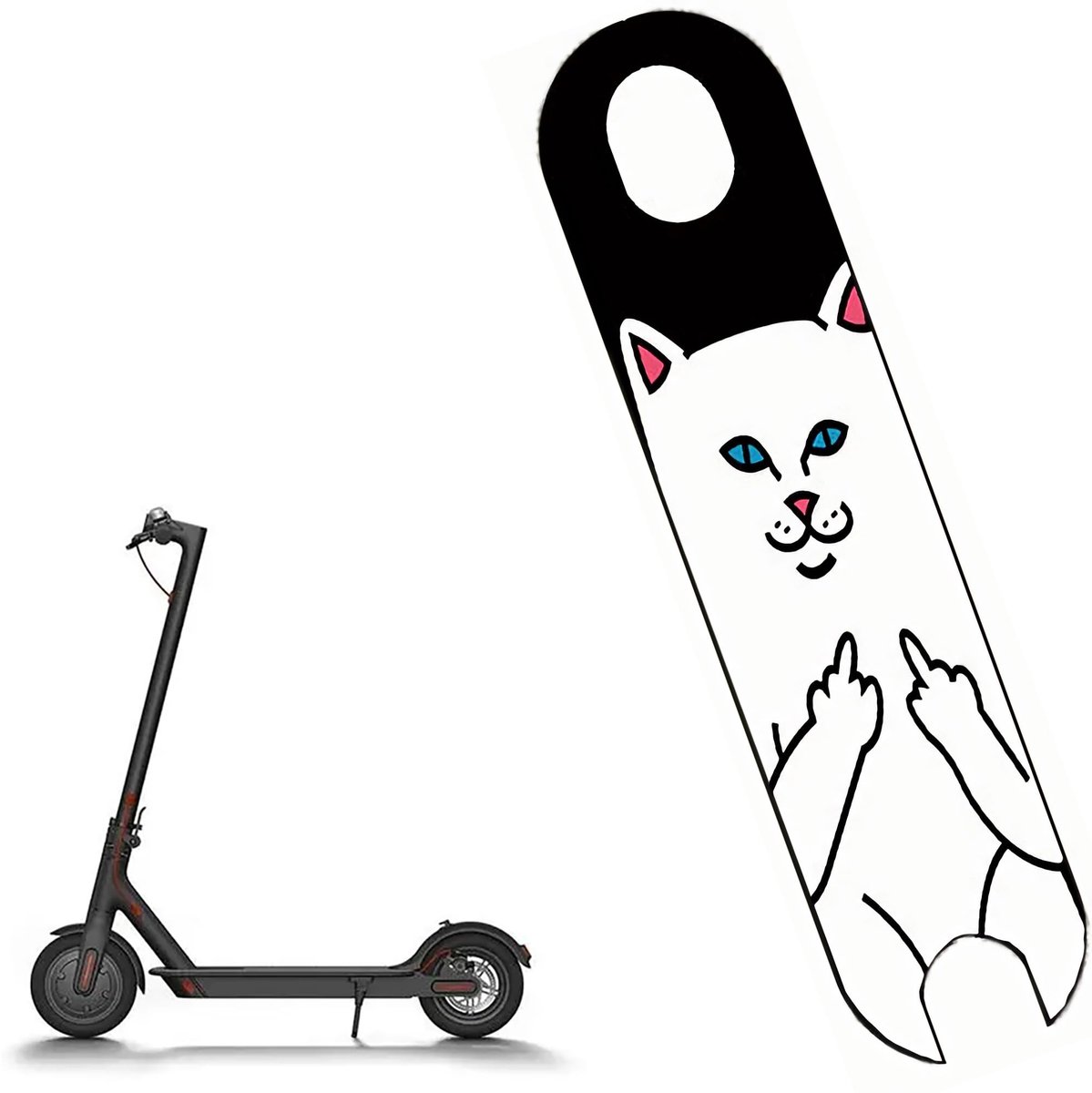 Solidchoice - E-Scooter Antislip Mat, PVC Vloermat voor Mijia M365 Pro 1S