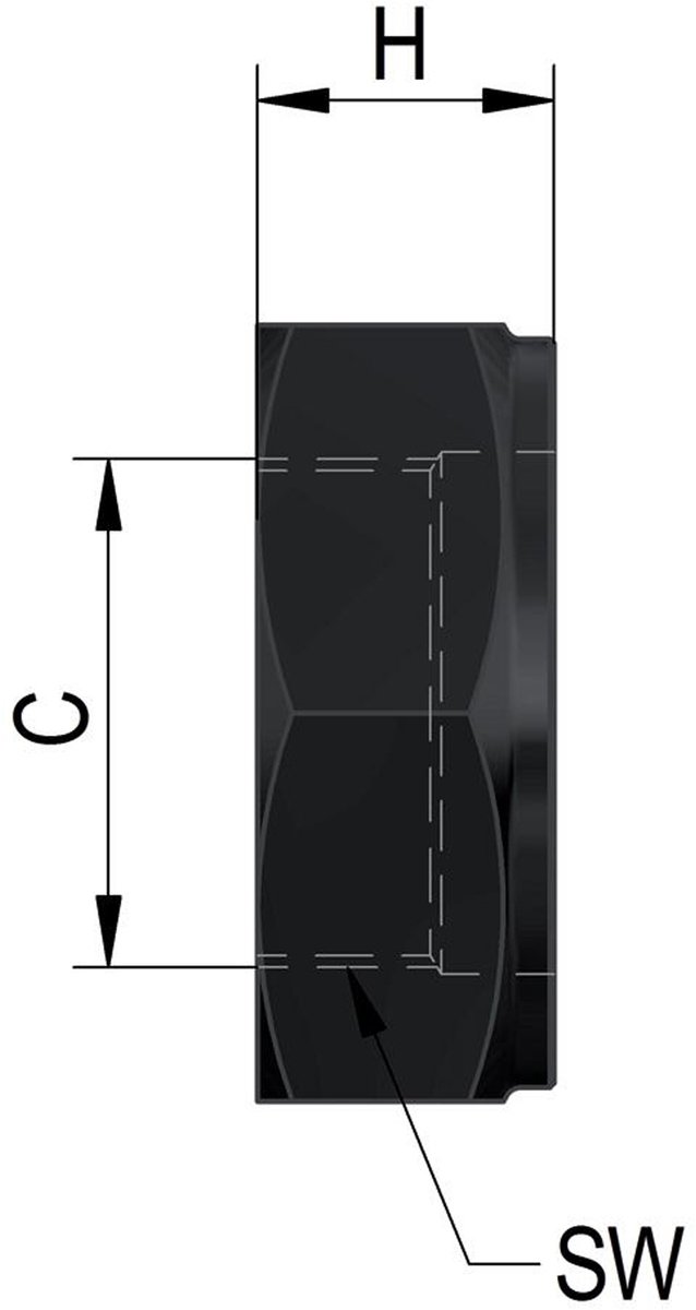 Röhm Abdrückmutter MK4 M36x1,5 - 005359