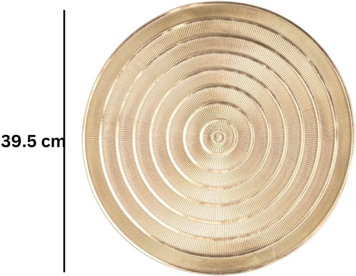 ZICZAC - Placemat CAPELINNI - SET/6-100% PVC - Single Sided, Elegant Design, Protects Against Scratches and Stains - ShopVlot