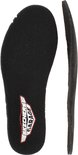 Zwarte Skechers Garage binnenzool, plat en op profiel.