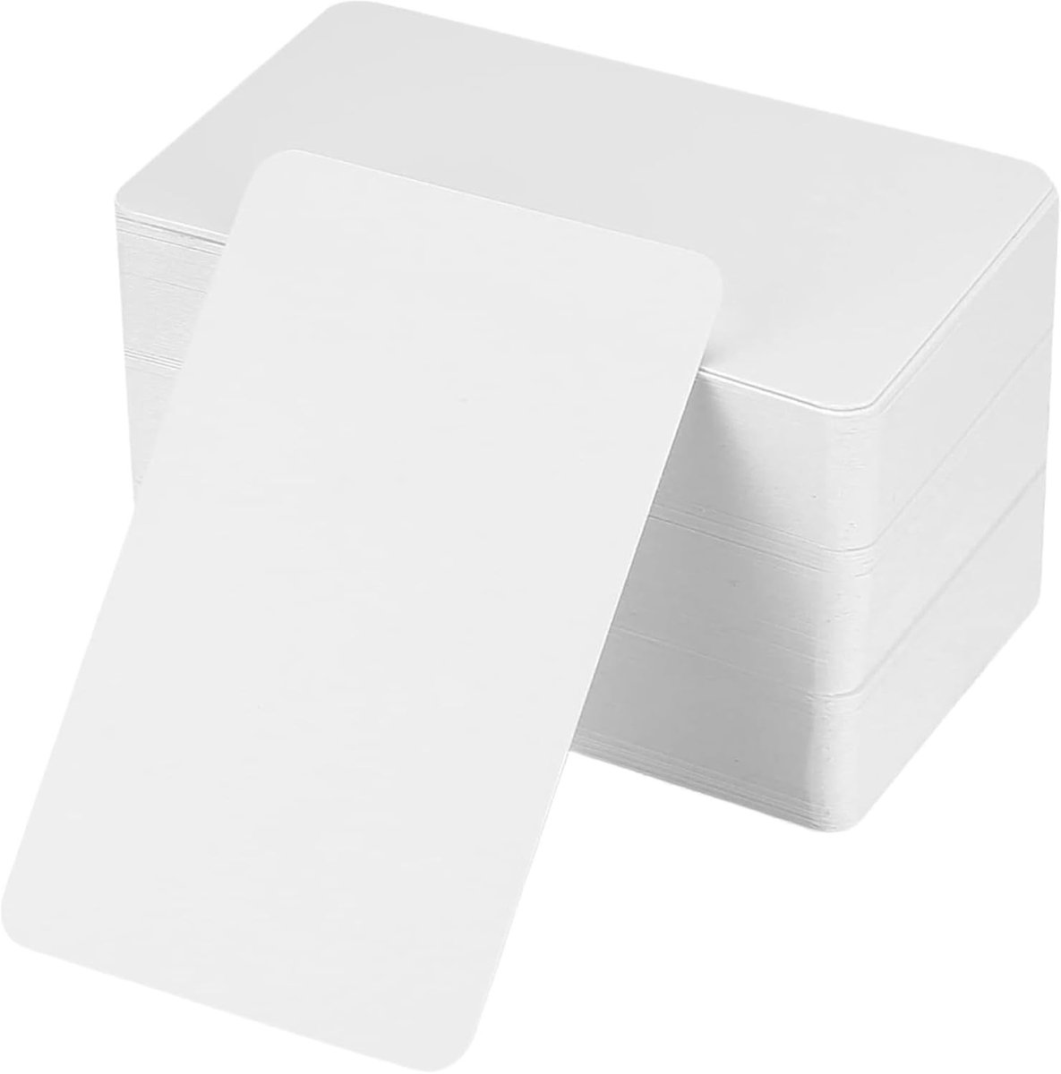 Solidchoice - Set van 250 Blanco Indexkaarten voor Creatief Gebruik