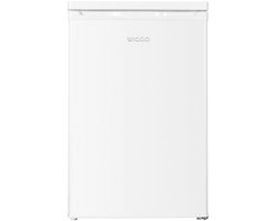 Wiggo WL-TT8D(W) - Vrijstaande - Kastmodel koelkast - Deur Links - 55 cm - 126 Liter - Energieklasse D - 5 jaar garantie - Wit