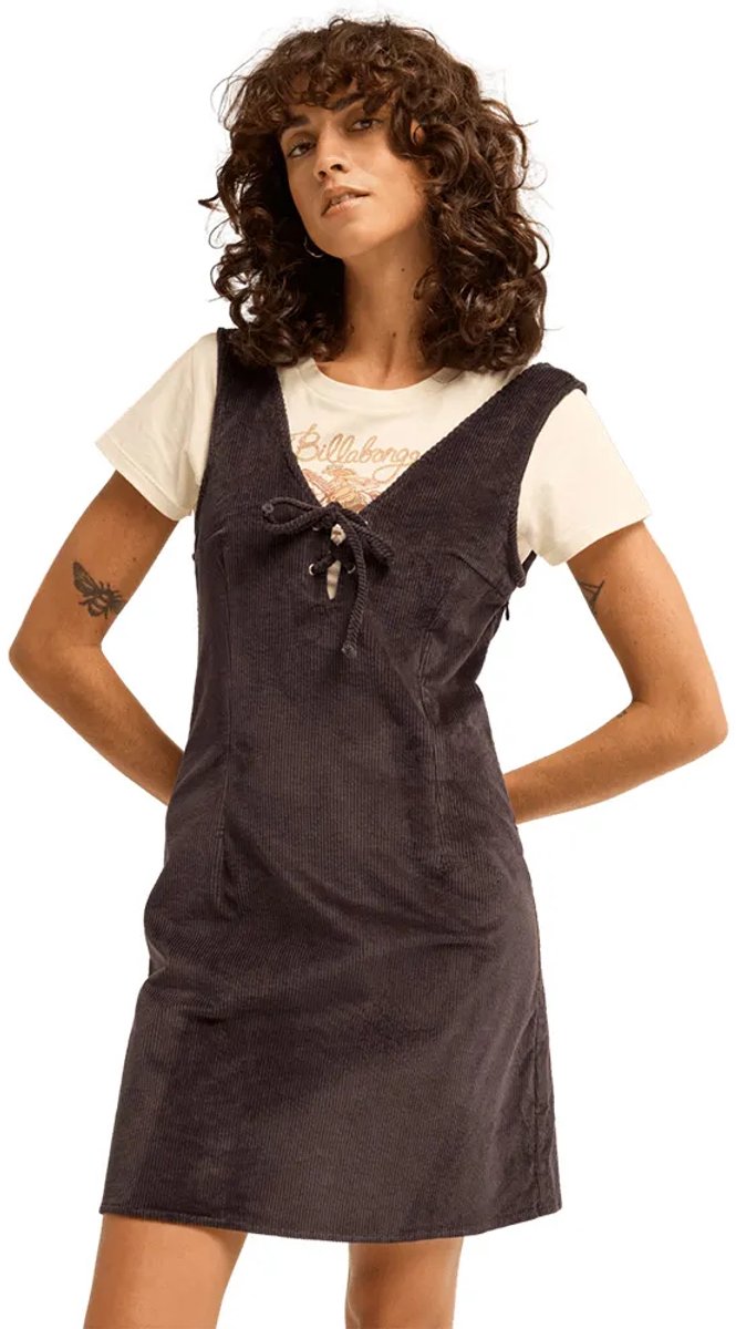 Billabong My Romance Mouwloze Jurk XS Vrouw Zwart