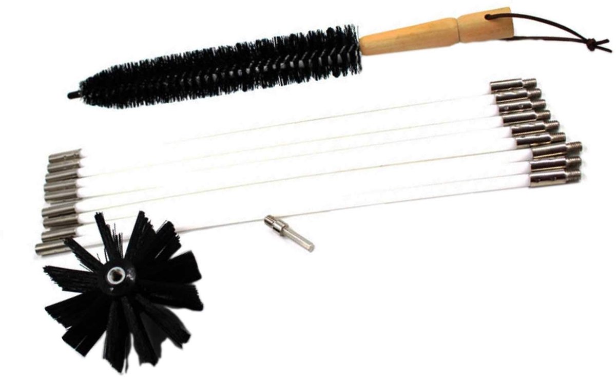 Solidchoice - Ovenpijpborstel met Flexibele Stangen