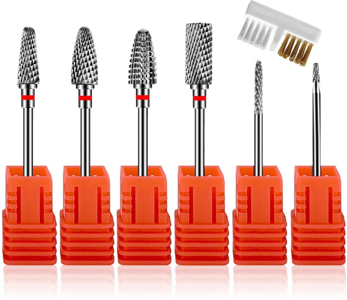 Solidchoice - 7 Stuks Professionele Nagel Frees Bits Set