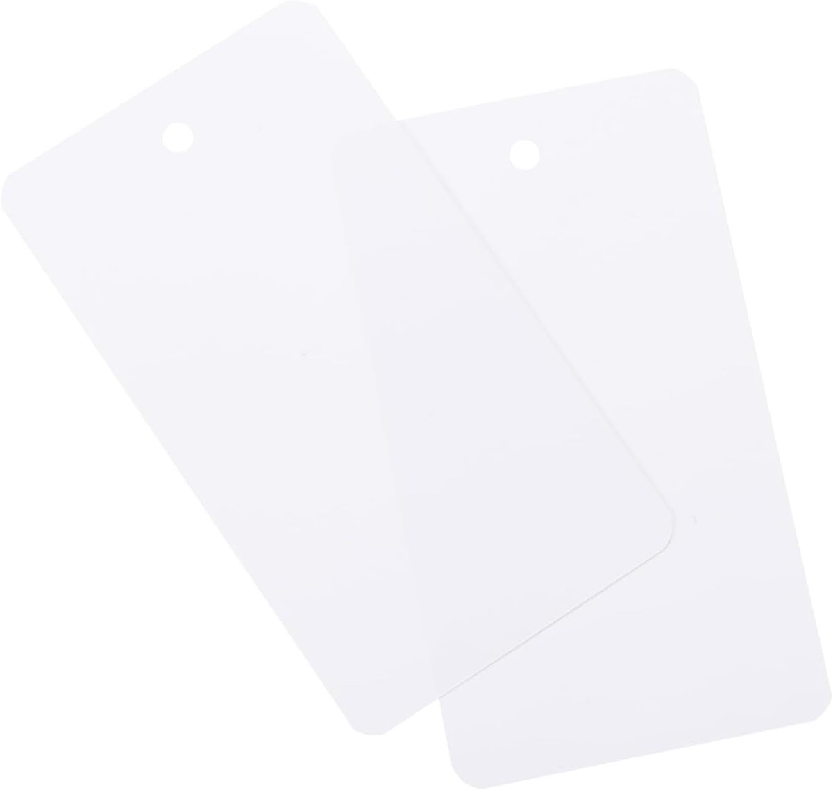 Solidchoice - 200 Stuks Waterproof Plastic Hangtags voor Productidentificatie