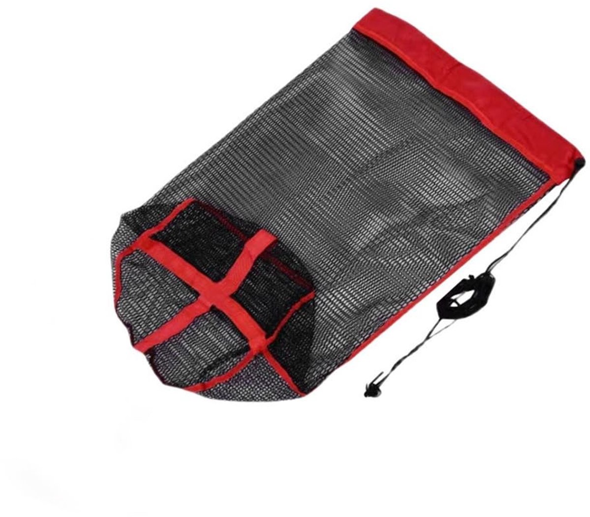 Solidchoice - Nylon Opvouwbare Viscollectie Tas met Trekkoord voor Kleine Vissen en Krabben