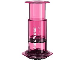 AeroPress Clear - Roze (Transparant)