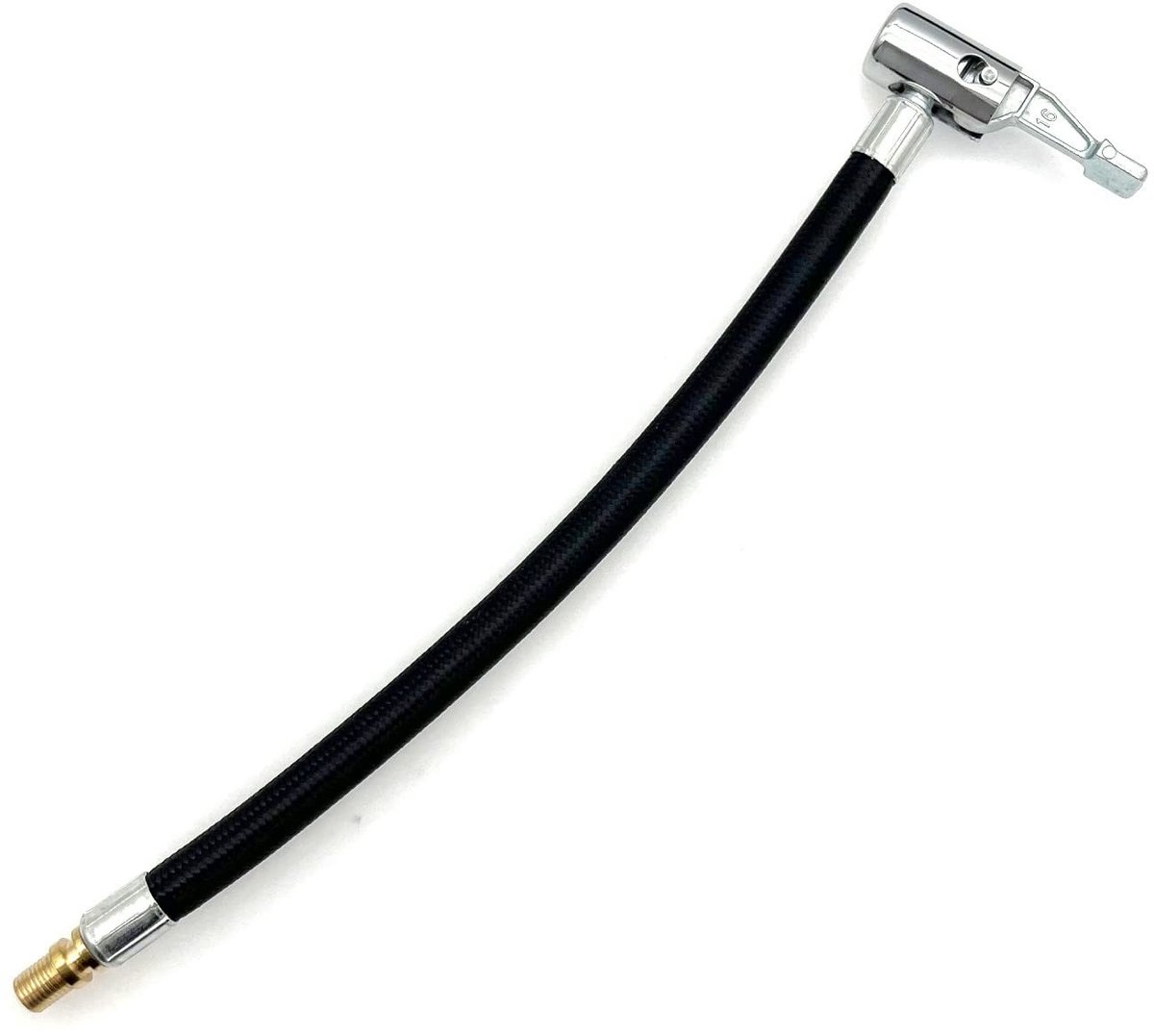 Solidchoice - Bandenpompaansluiting - bandenpomp-adapter - eenvoudig oppompen - compact formaat - luchtbanden-klem - ideaal voor auto en motorfiets
