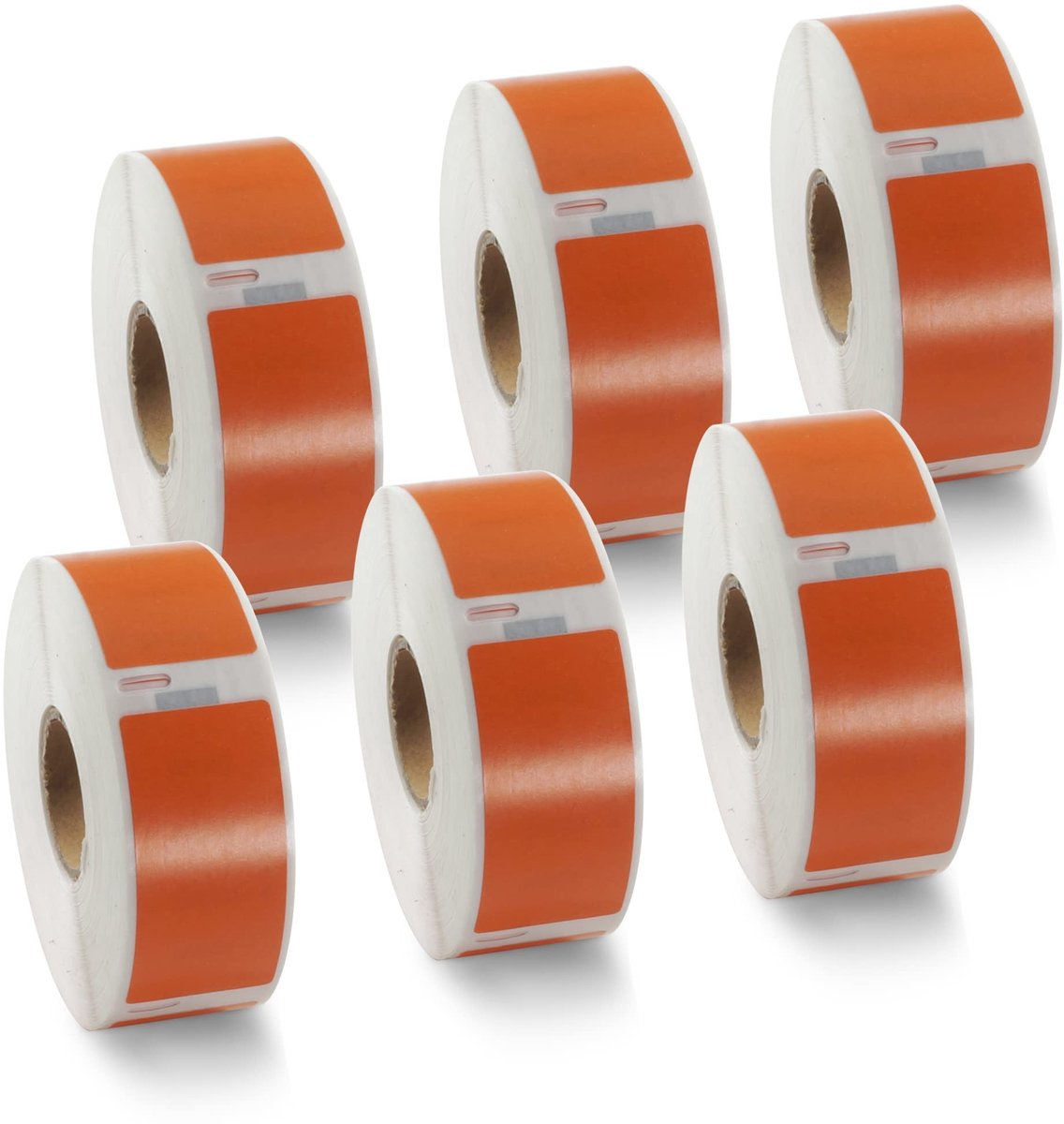 Solidchoice - Labels (Oranje) Vervanging voor 11352, 3000 Adreslabels