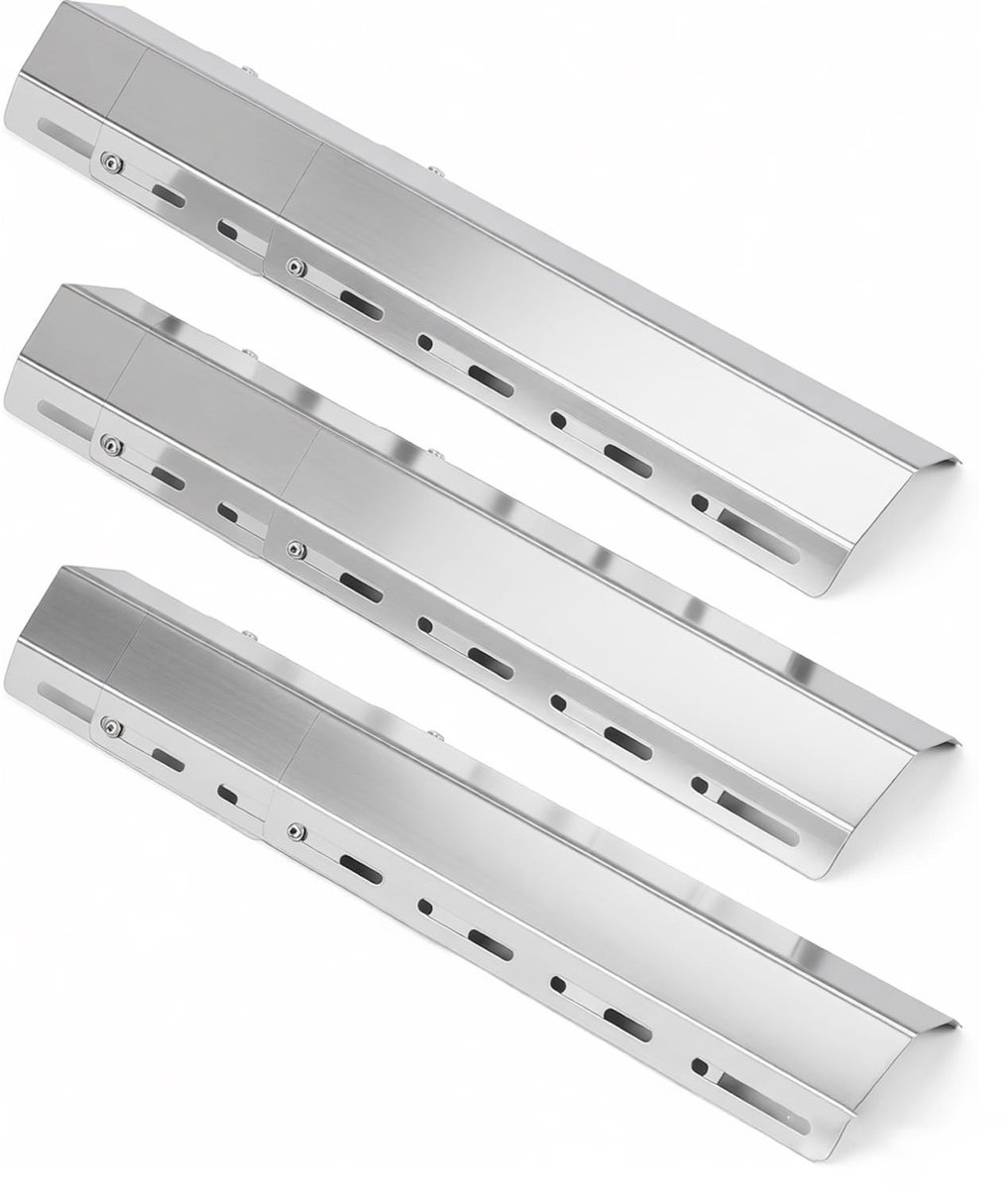 Solidchoice - Universele verstelbare branderafdekking 30-72 cm - Voor diverse gasgrills