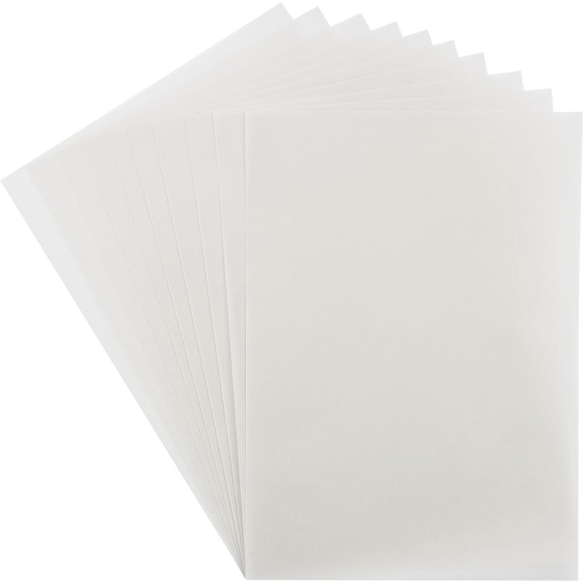 Solidchoice - Transparant Papier Premium DIN A4 220 g/m² Wit - 10 Stuks