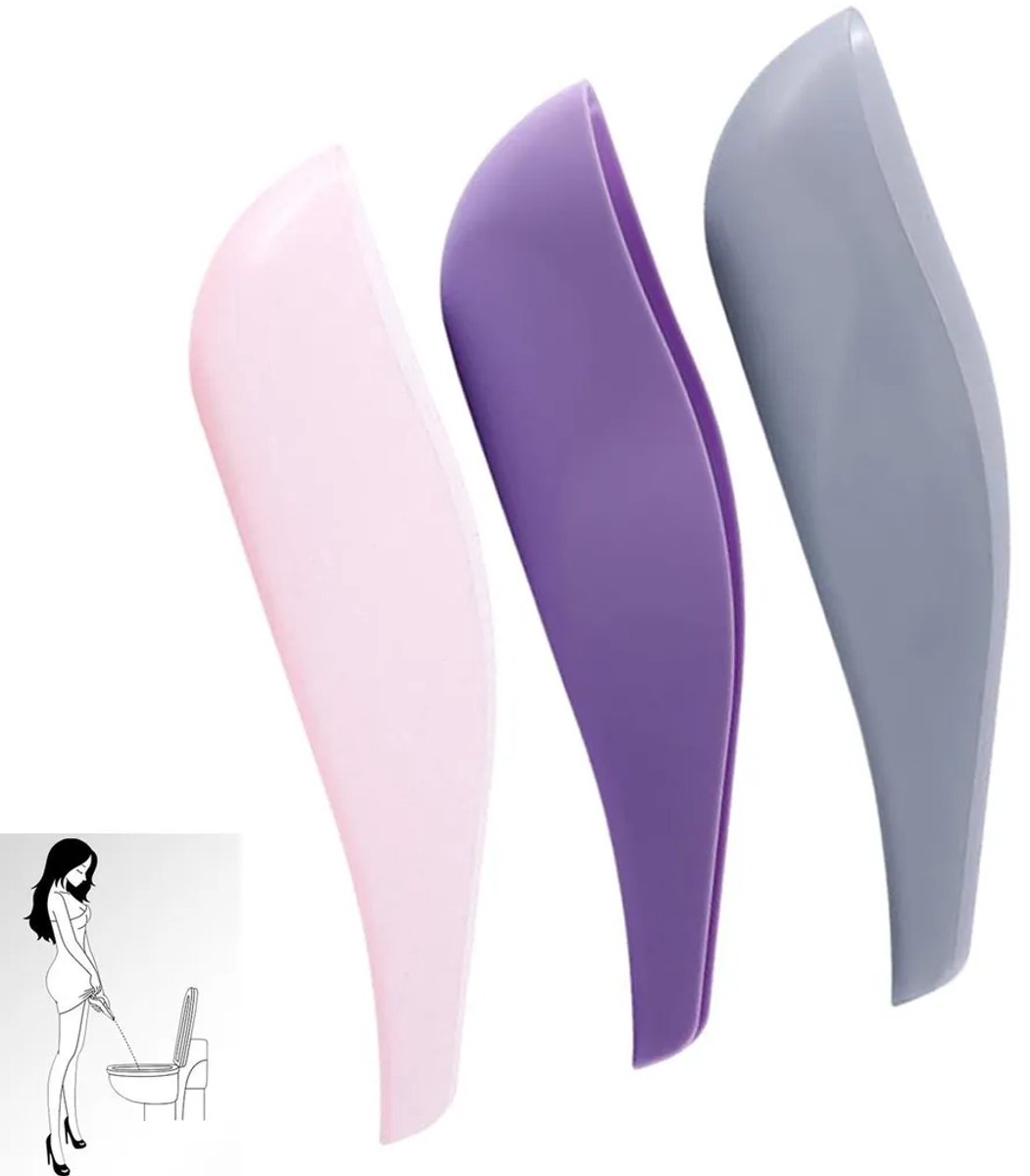 Deze set van drie reisurinoirs Geschikt voor dames is gemakkelijk mee te nemen en ideaal Geschikt voor uitstapjes, vakanties en reizen. Het is hygiënisch, herbruikbaar, compact en draagbaar