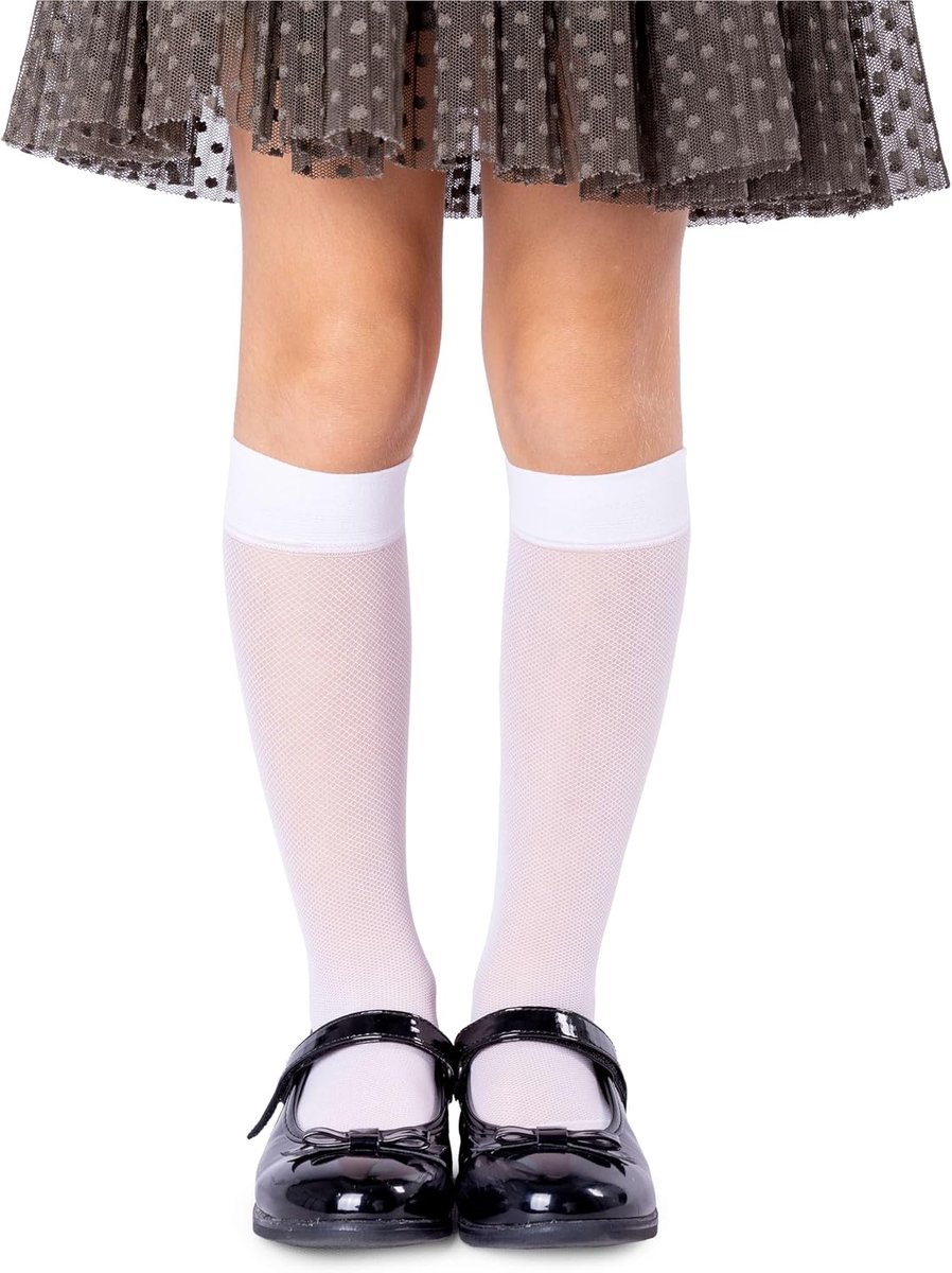 Kinderkousen kniehoog - zacht en flexibel - schattig patroon - comfortabel voor dagelijks gebruik - ShopVlot