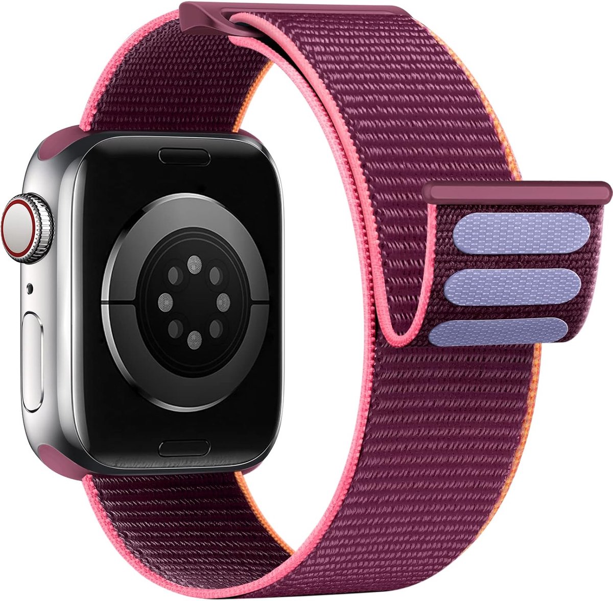 Nylon horlogeband 42mm 44mm 45mm 49mm - Upgrade zacht nylon - Geschikt voor Apple Watch - Comfortabele vervanging - ShopVlot