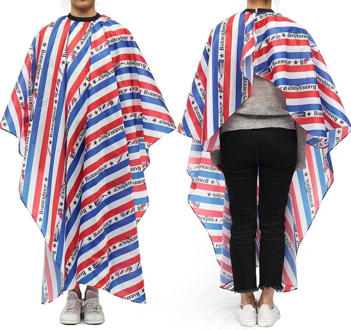 Haarnet - Kappersjas - Kappersschort - Waterdicht, rood, blauw, wit - Bescherming tijdens het knippen - ShopVlot