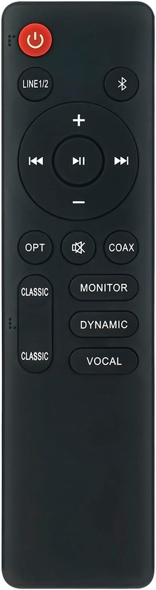 ALLIMITY Remote control compatible with Edifier Speaker S2000MKIII RCA10A S2000-MKIII - S2000-MKIII - ShopVlot