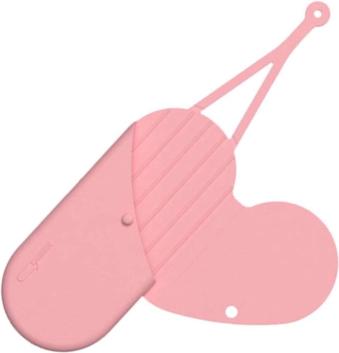 Reis Tas Haarstylingtools - Krultang Opbergtas - Stylingtools Beschermen - Hittebestendige Mat - 29 x 12.5 cm - Roze