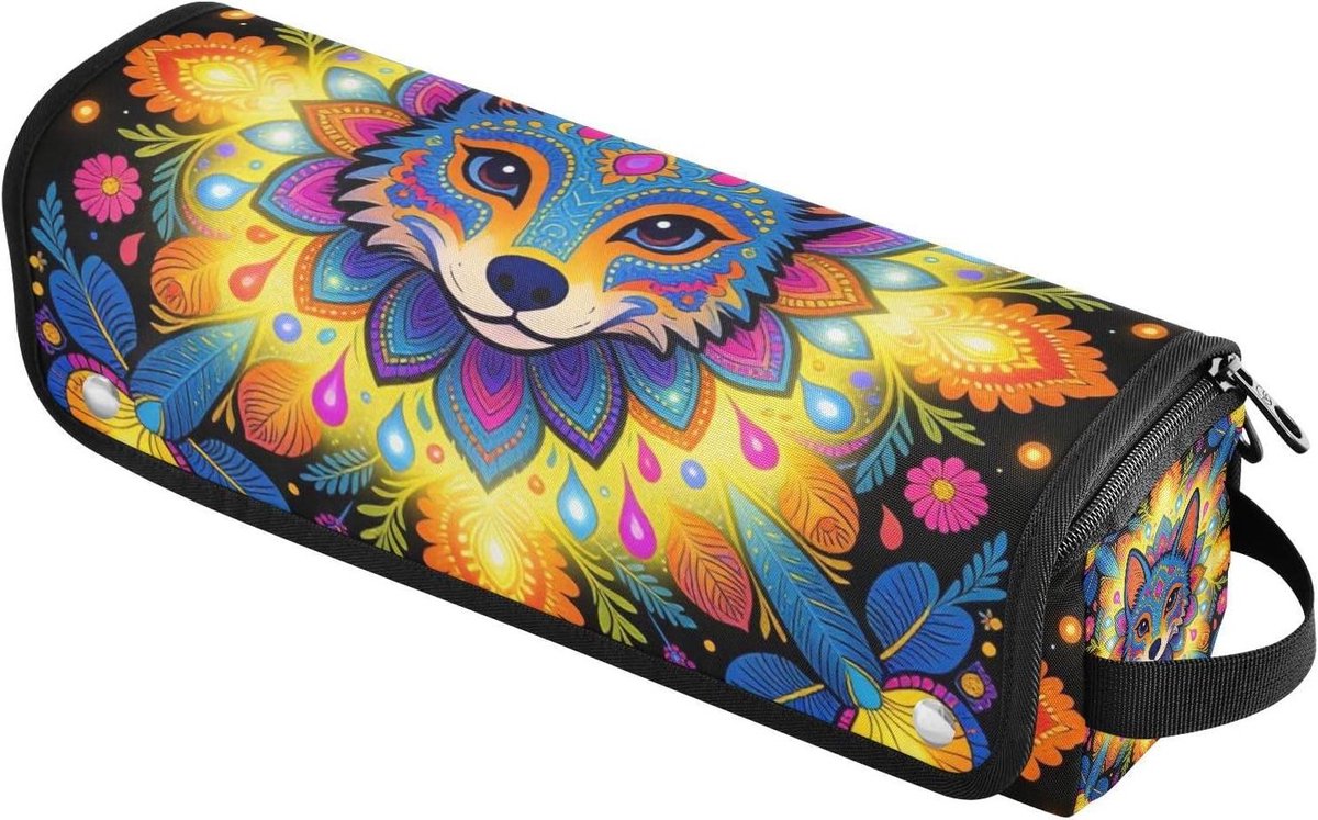 Haargereedschap Reistas - Stylingtool Organizer - Reizen en Opslag - Hittebestendige Mat - 37 x 10 x 10 cm - Multicolor