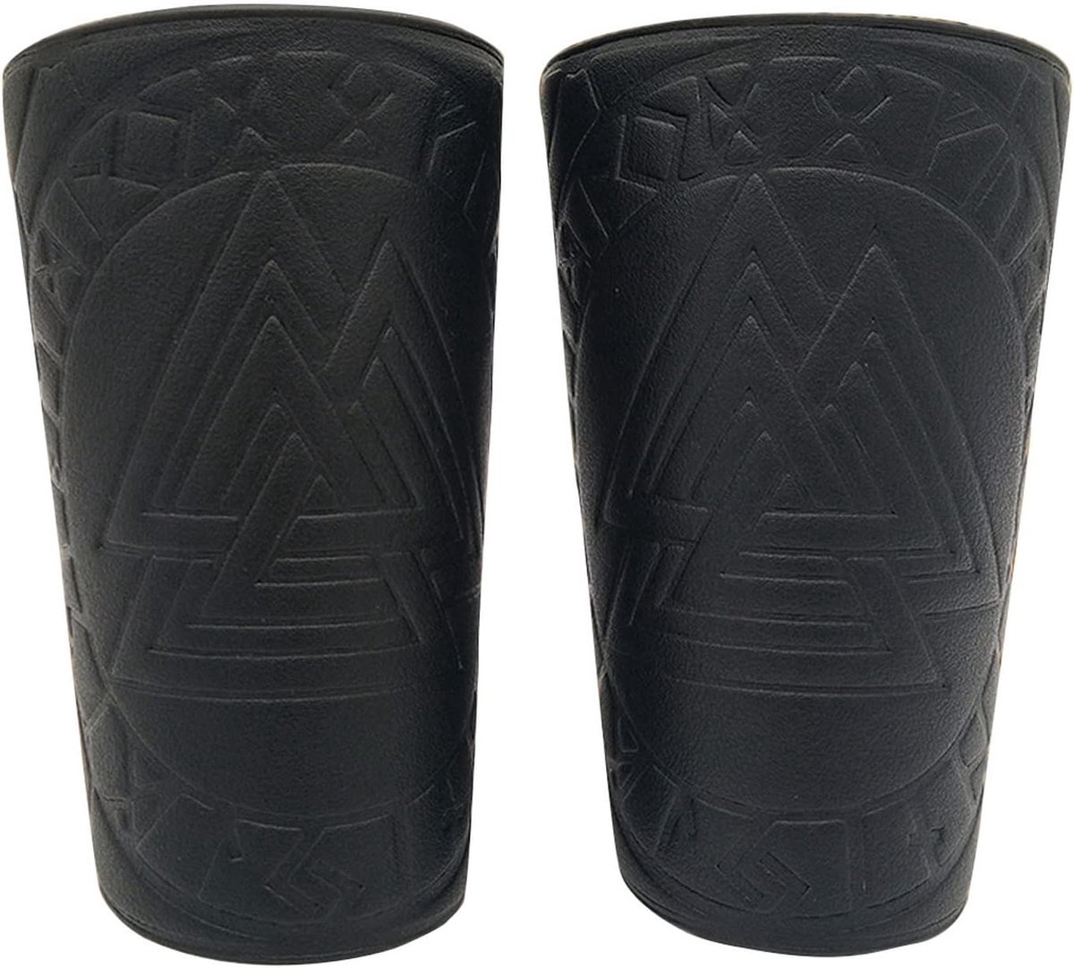 Bracers middeleeuwse lederen arm Guards Viking Odin Valknut Knight manchet boogschieten Bracers wrap handschoen polsband voor LARP