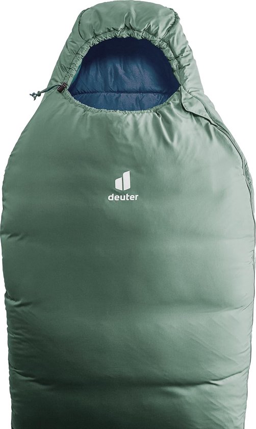 Synthetische Slaapzak - Outdoor Slaapzak - Kamperen en Hiken - Buitenmateriaal zonder naden - Tot 185 cm - Groen — afbeelding 5