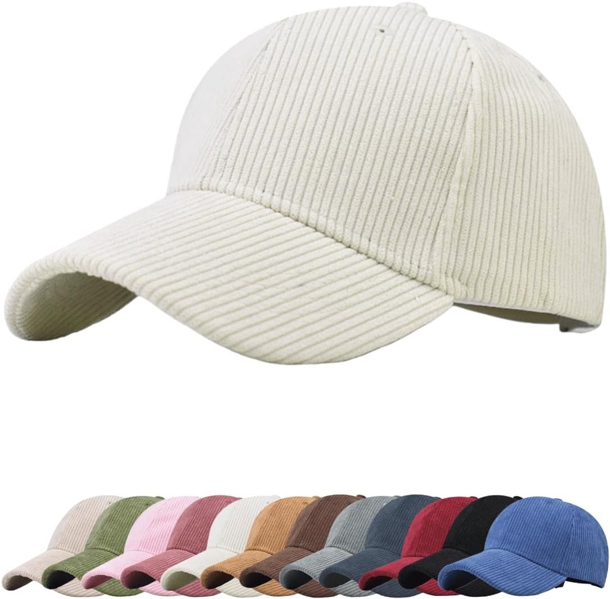 Baseball Cap Winter Baseball Cap Katoen Hoeden Camouflage Cap met Oorkleppen Heren Oorbescherming Wintermuts