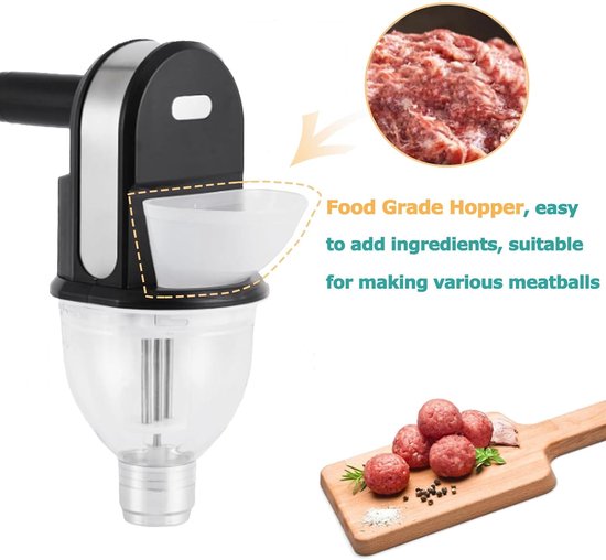 Gehaktbal Vormmachine - Bal Maker - Keuken Hulp - Automatische Bediening — afbeelding 4