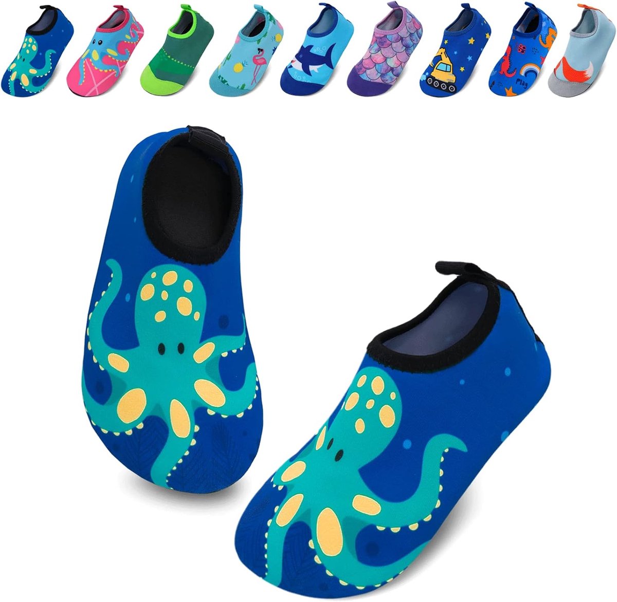 Waterschoenen voor kinderen, antislip, verdikte zool, zachte en duurzame kinderstrandschoenen, geschikt voor strand, zwembad, tuin