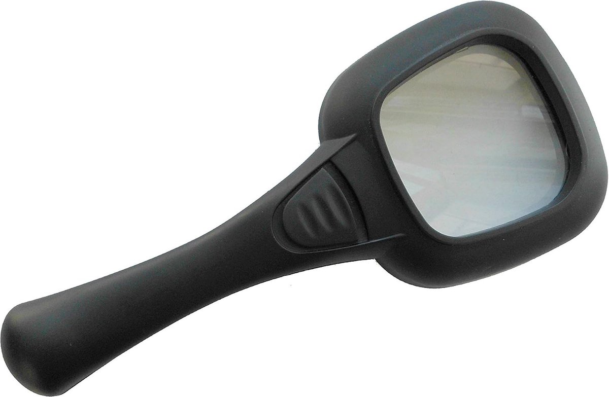 - 4x vergroting - UV-led voor echtheidscontrole van bankbiljetten - geïntegreerde led voor optimale verlichting / B24810