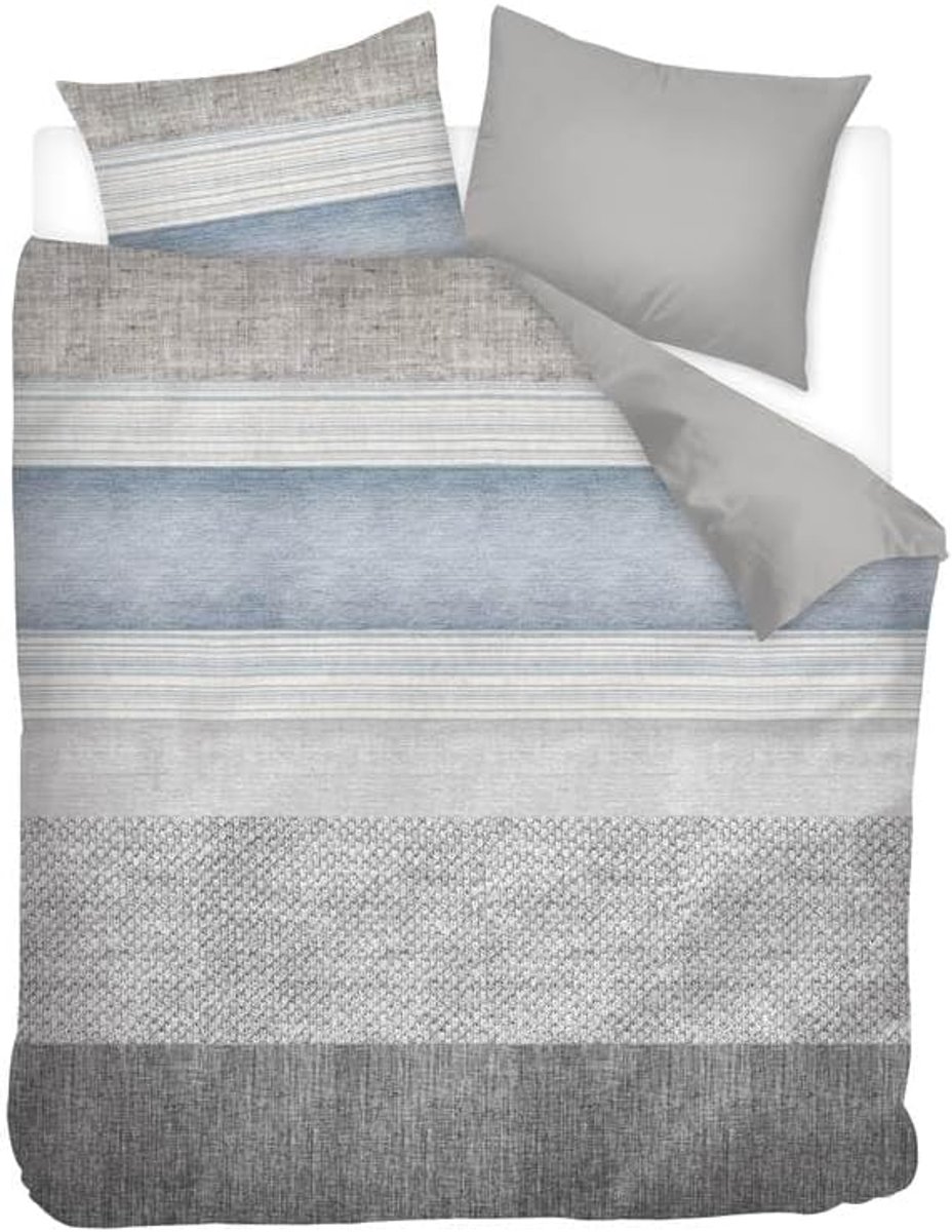 Duvetcover flanel 240 x 200/220 cm - Multi-kleur - 100% katoen - Perfect voor een warme nachtrust - SnelShoppen