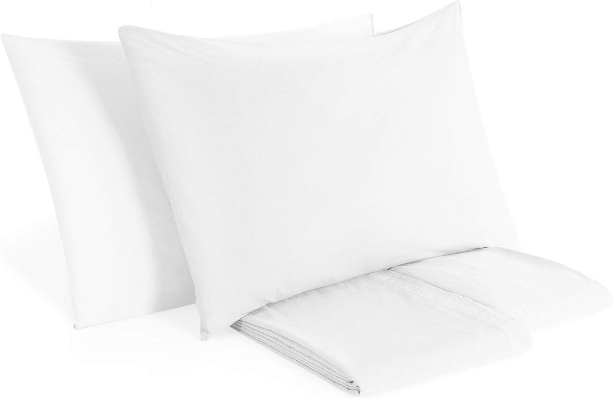 By BiancoPerla Beddengoedset van puur katoen, stonewashed zonder strijken - stift