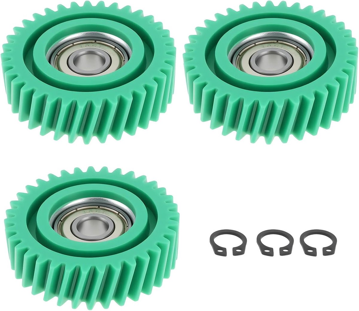 Store 3 stuks nylon tandwielen voor e-bike met 608 lager compatibel met e-bike aandrijfsysteem