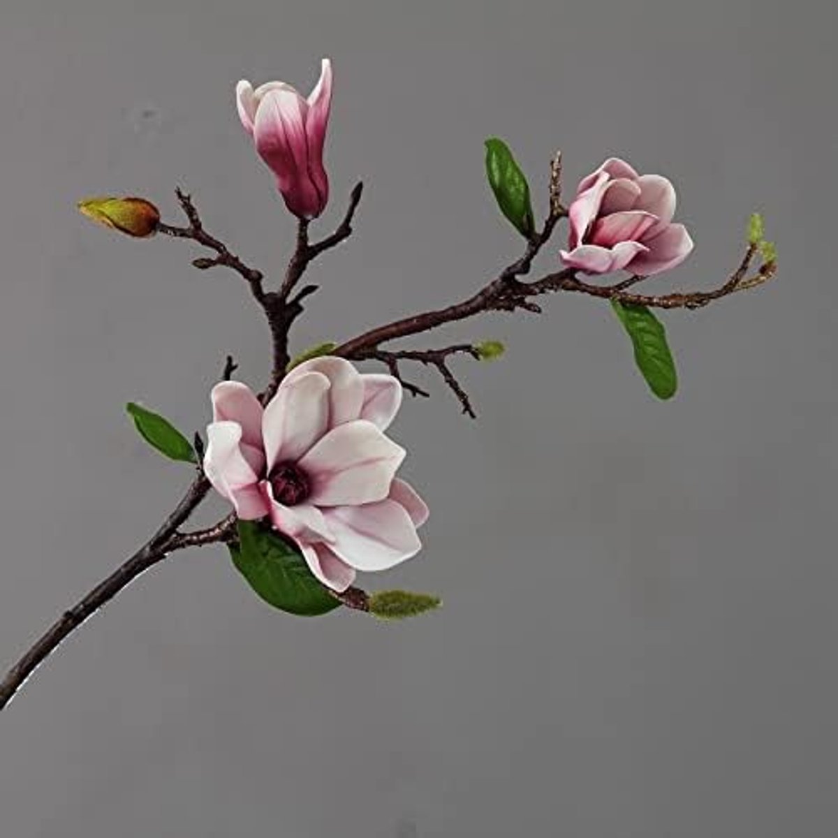 93 cm Kunstmatige Magnolia Bloem Fake Explosion Model Plastic Planten Model Room Landscaping Hotel Garden Home Decor Photo Props Kunstplant (Color : 93cm A)