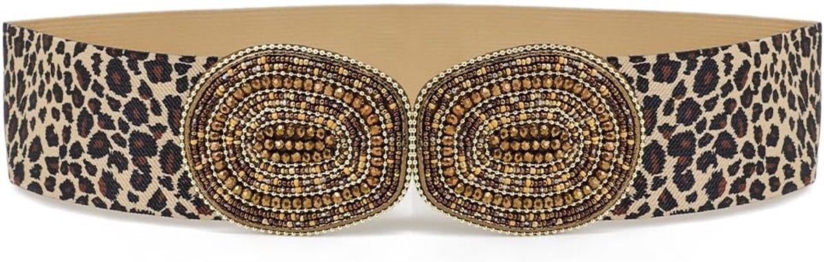 HELENA Elastische riem, sieraden met haken, dun, elegant, elastisch, casual, zonder gaten, dames CI014