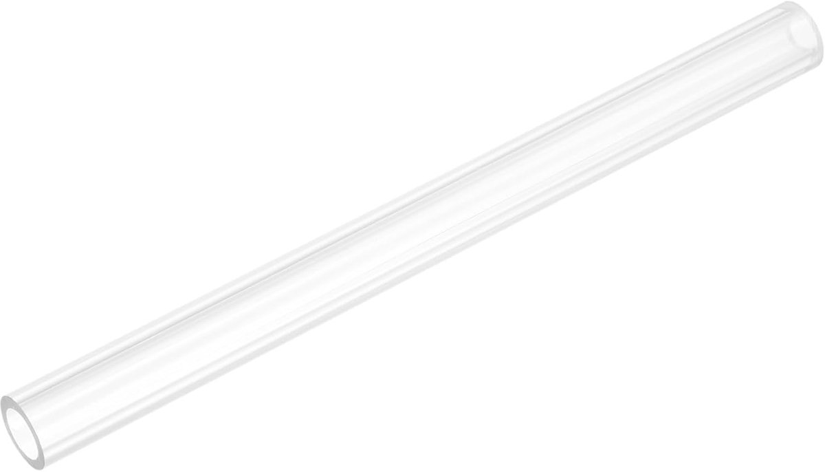 Stijve ronde heldere buis 18 mm (11/16 ") ID x 20 mm (13/16") OD x 250 mm lengte kunststof buis