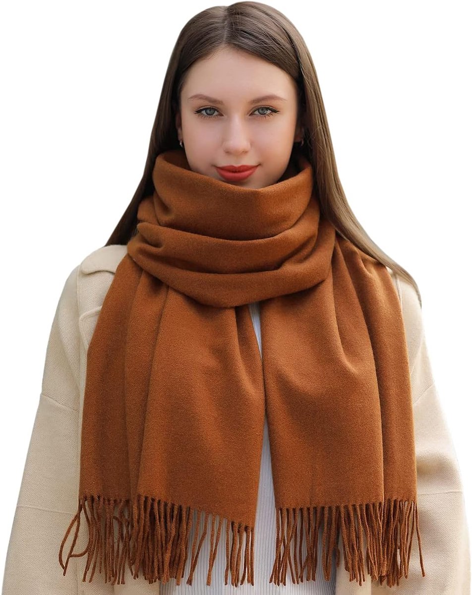 Dames Winter Sjaal warme en zachte XXL 200 x 70 cm