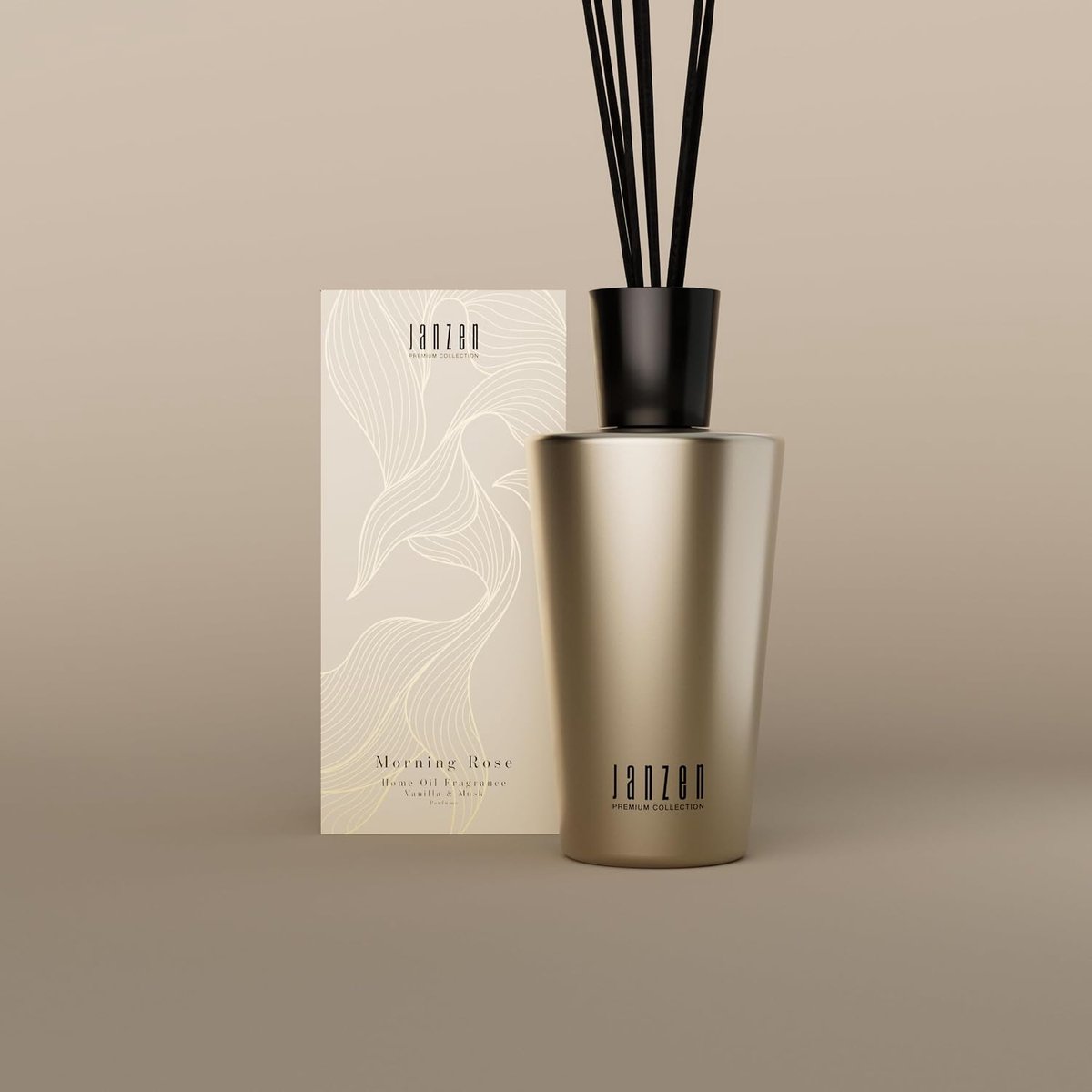 Geurstokjes Morning Rose - Luxe geur - Verfrissend aroma - Creëer een sfeervolle ambiance - SnelShoppen