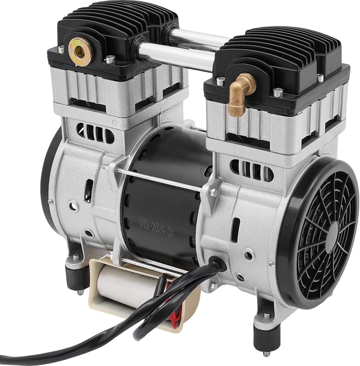 Luchtcompressor 1500 W - 140 l/min - stille pompkop - ideaal voor autoreparaties - SnelShoppen