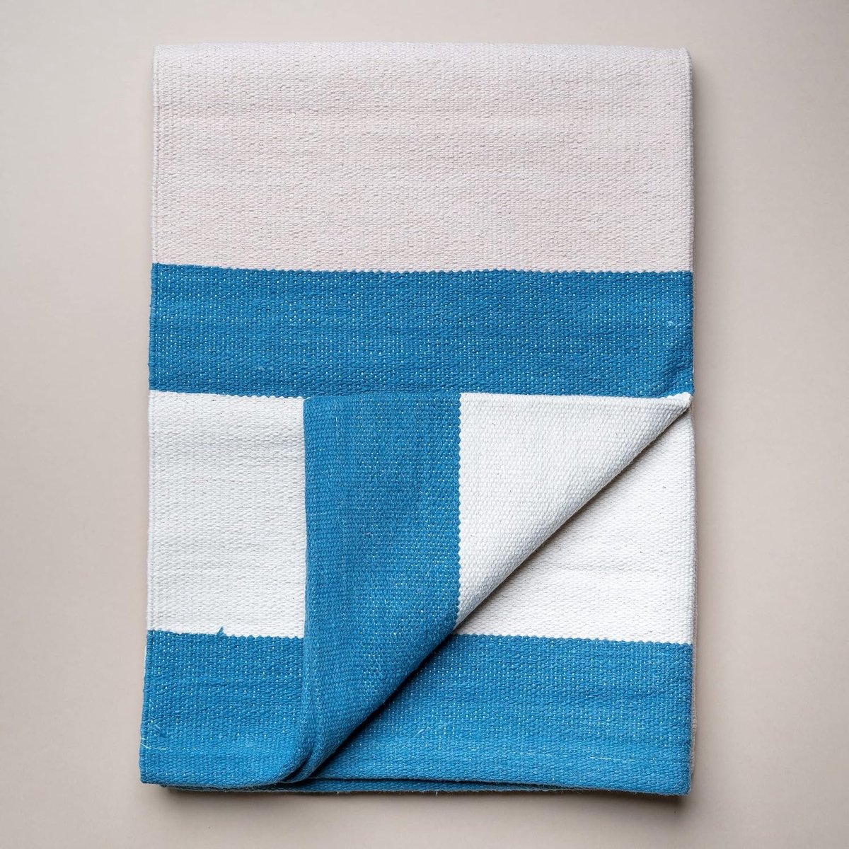 Yoga Mat Non-Slip 183x61 cm - Biologisch Katoen - Verhoogt Grip - Ideaal voor Thuisgebruik - SnelShoppen