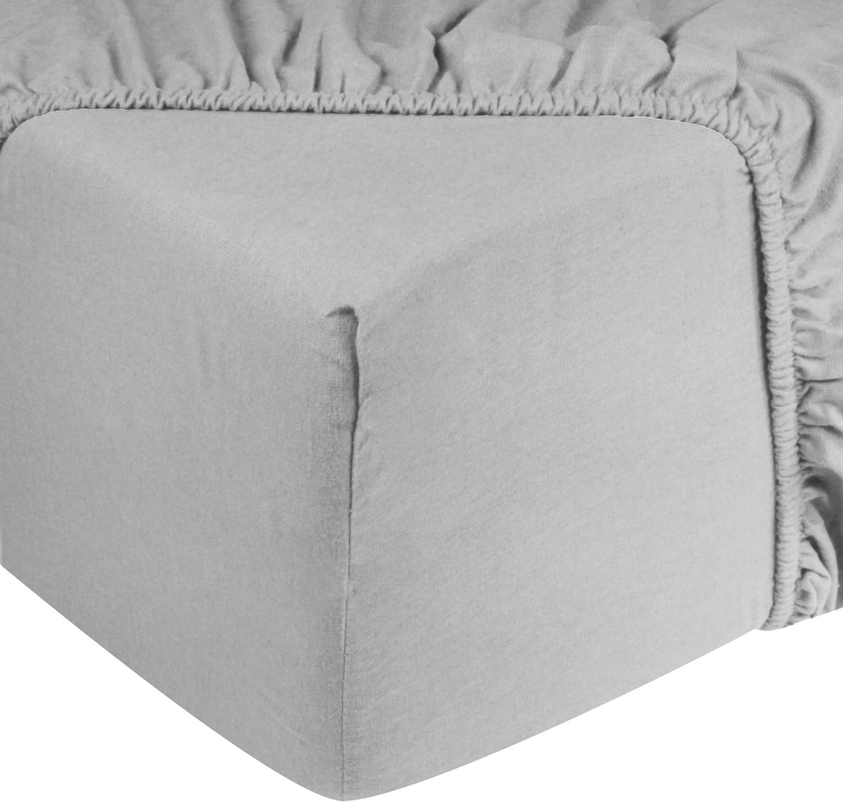 Fitted sheet flanel 180x200 cm - 100% zachte katoen - Ronde elastiek - Geniet van een goede nachtrust - SnelShoppen