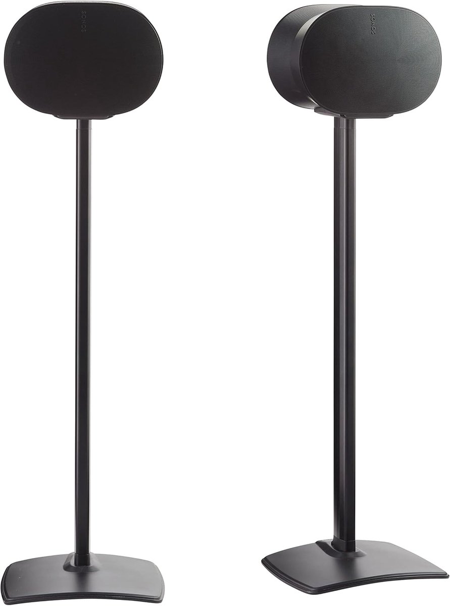 Speakerstands voor Sonos Era 300 - 82 cm hoogte - Kabelmanagement - Perfecte luisterervaring - SnelShoppen
