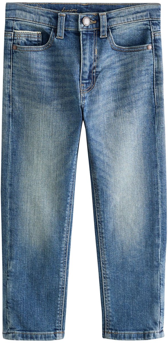 Next - Jongens - Jeans met stretch en standaard pasvorm - Blauw