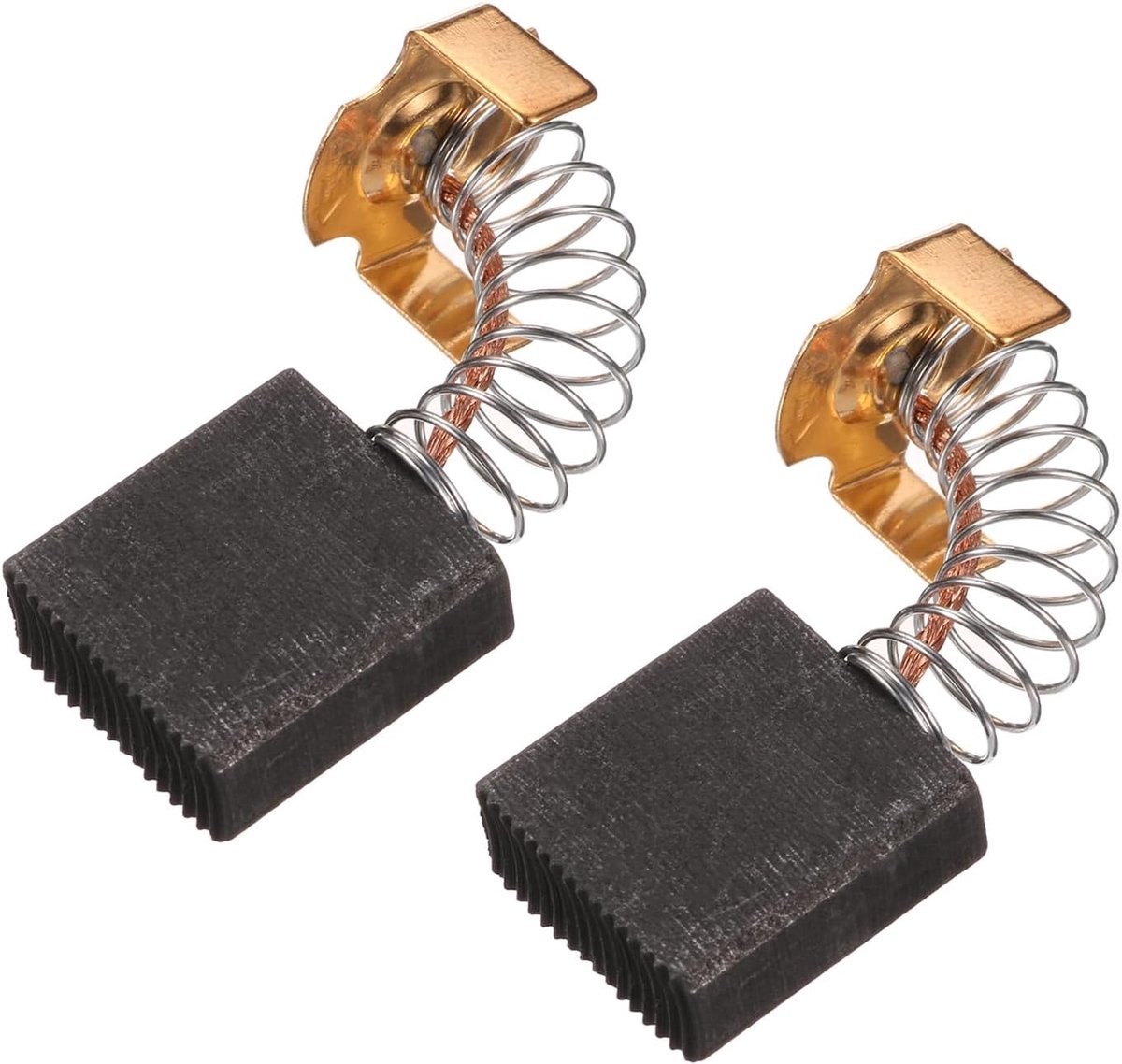 2 stuks 999-044 koolstofborstel 17 x 17 x 7 mm elektrisch gereedschap voor elektrisch gereedschap hamer boor motor